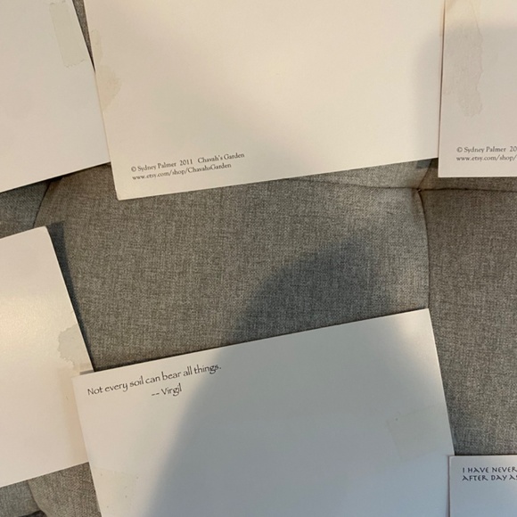 Set of 7 Vegetable Postcards by Artist Sydney Palmer - Picture 5 of 9